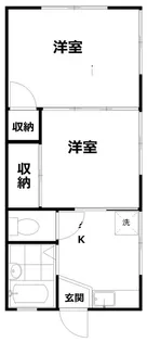 丸山マンション【2階】の間取り