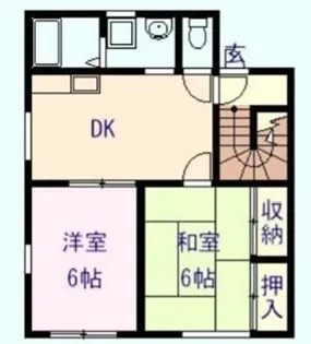ビューコートI【2階】の間取り
