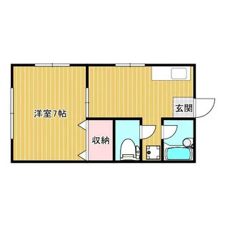 MKフラッツ【2階】の間取り