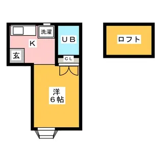 グリーンハイム【1階】の間取り