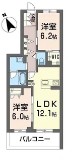 ティエンポ フェリズ I【2階】の間取り
