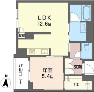 ラ メール コイワ【2階】の間取り