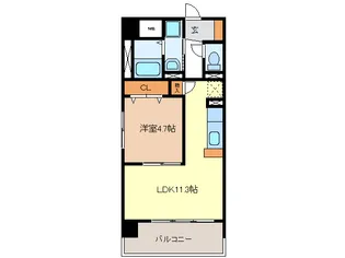 神話の杜K【6階】の間取り