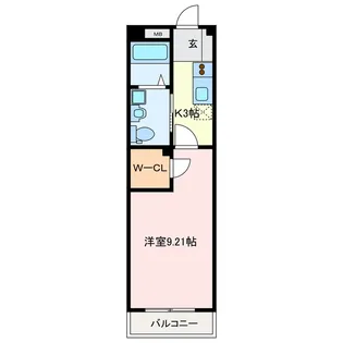 GRAN DUKE SUZUKA【2階】の間取り