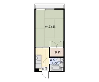木藤ハイツ【2階】の間取り