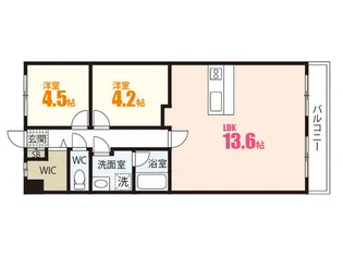 サンコーポラス【4階】の間取り