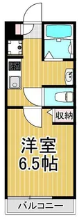 ララ・フラッツ【2階】の間取り