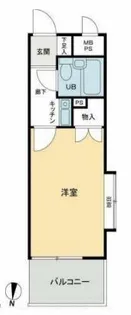 ライオンズマンション西八王子第3【3階】の間取り