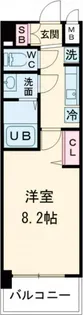 プレサンスTHE KYOTO 東福寺 WEST【4階】の間取り