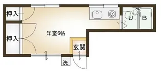 ホワイトルーム【1階】の間取り