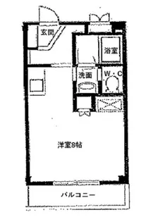シャンブルYOSHIMI【2階】の間取り