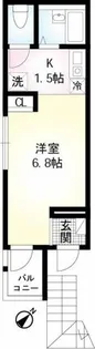 エルム生麦 B棟【1階】の間取り
