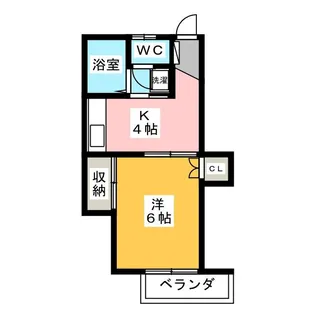 グレース花小金井【1階】の間取り