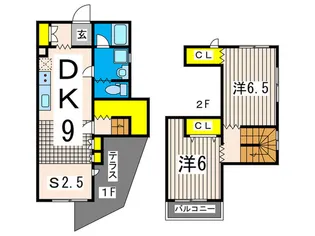 ダイユー43番館の間取り
