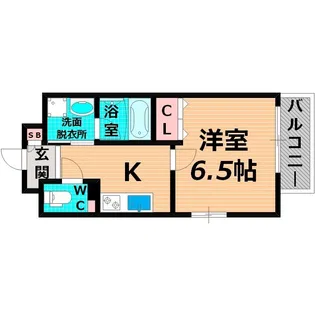 IKカーサ【5階】の間取り