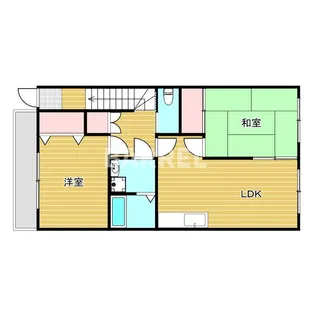 アーバングロウス千船【2階】の間取り