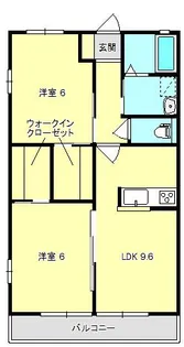 フェリシティ【1階】の間取り