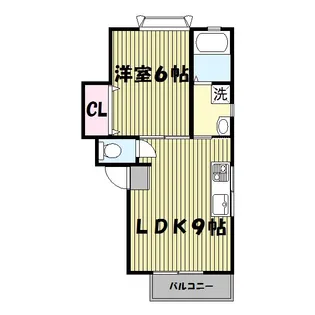 TM小杉【2階】の間取り