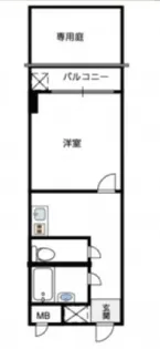 日興パレス南麻布第2【1階】の間取り