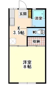 ジュネスイイノ【1階】の間取り