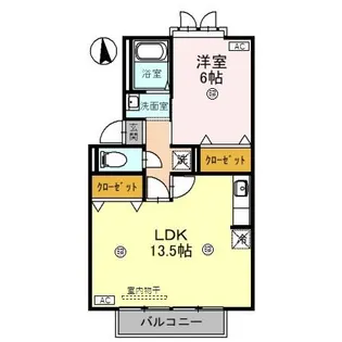 エトワール21【2階】の間取り