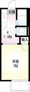 やまゆり【1階】の間取り