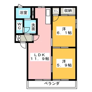 スマイル【1階】の間取り