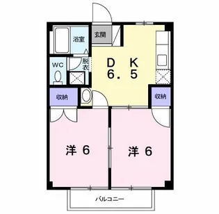 アメニティヒルズ【1階】の間取り