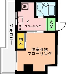 コーポ高の内【3階】の間取り