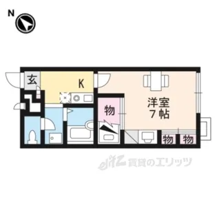 レオパレス真【2階】の間取り