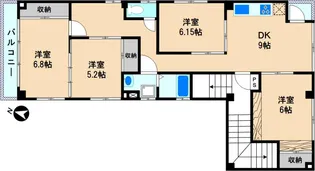 和田ビル【2階】の間取り