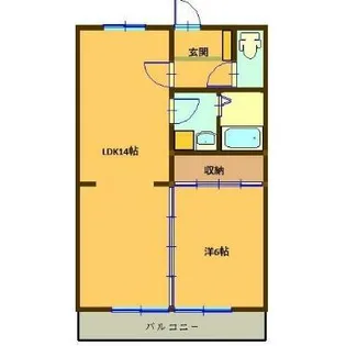 国分中央ビル【3階】の間取り