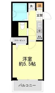ネオマイム横浜台町【9階】の間取り