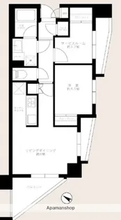 スタジオデン横濱吉野町II【3階】の間取り
