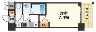プレサンス久屋大通公園エアリー【12階】の間取り