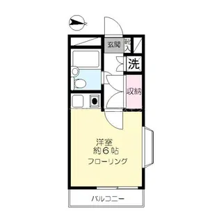 クレール寿々喜(すずき)【1階】の間取り
