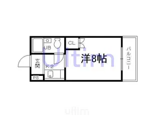レジデンス・タイコー【3階】の間取り