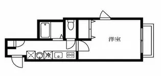 ハイネス中目黒【1階】の間取り