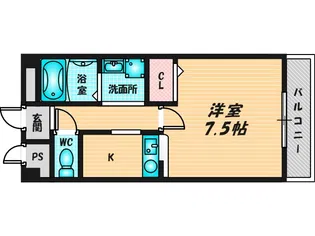 フェアライフII【1階】の間取り
