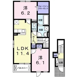 プリマベーラ【2階】の間取り