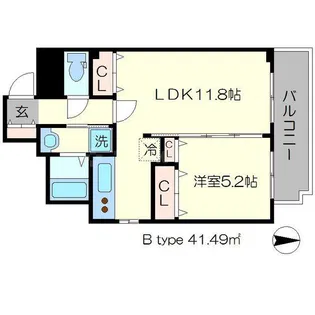 サンクチュアリ二条城II【2階】の間取り