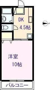 メゾン天神【1階】の間取り