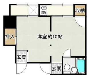 木原ハイツ【2階】の間取り