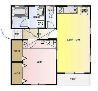 ソニックハイツ【2階】の間取り