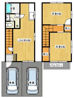 東京都町田市本町田【一戸建】の間取り