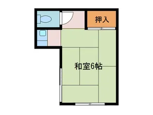 村上マンション【4階】の間取り
