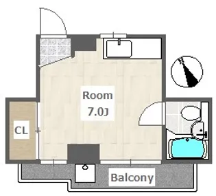 パールハイツ鈴木【4階】の間取り
