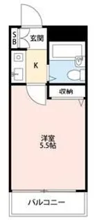 ストークハウス三軒茶屋【3階】の間取り