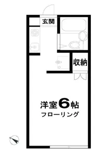 アルベルジュ【1階】の間取り