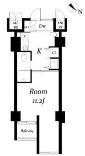 アーバンパーク代々木【2階】の間取り